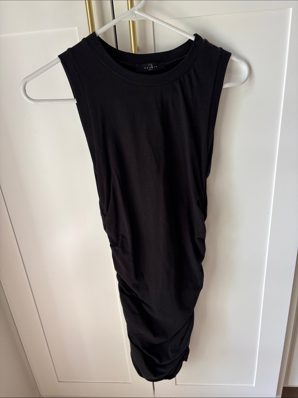 21 Saints black jersey dress size small